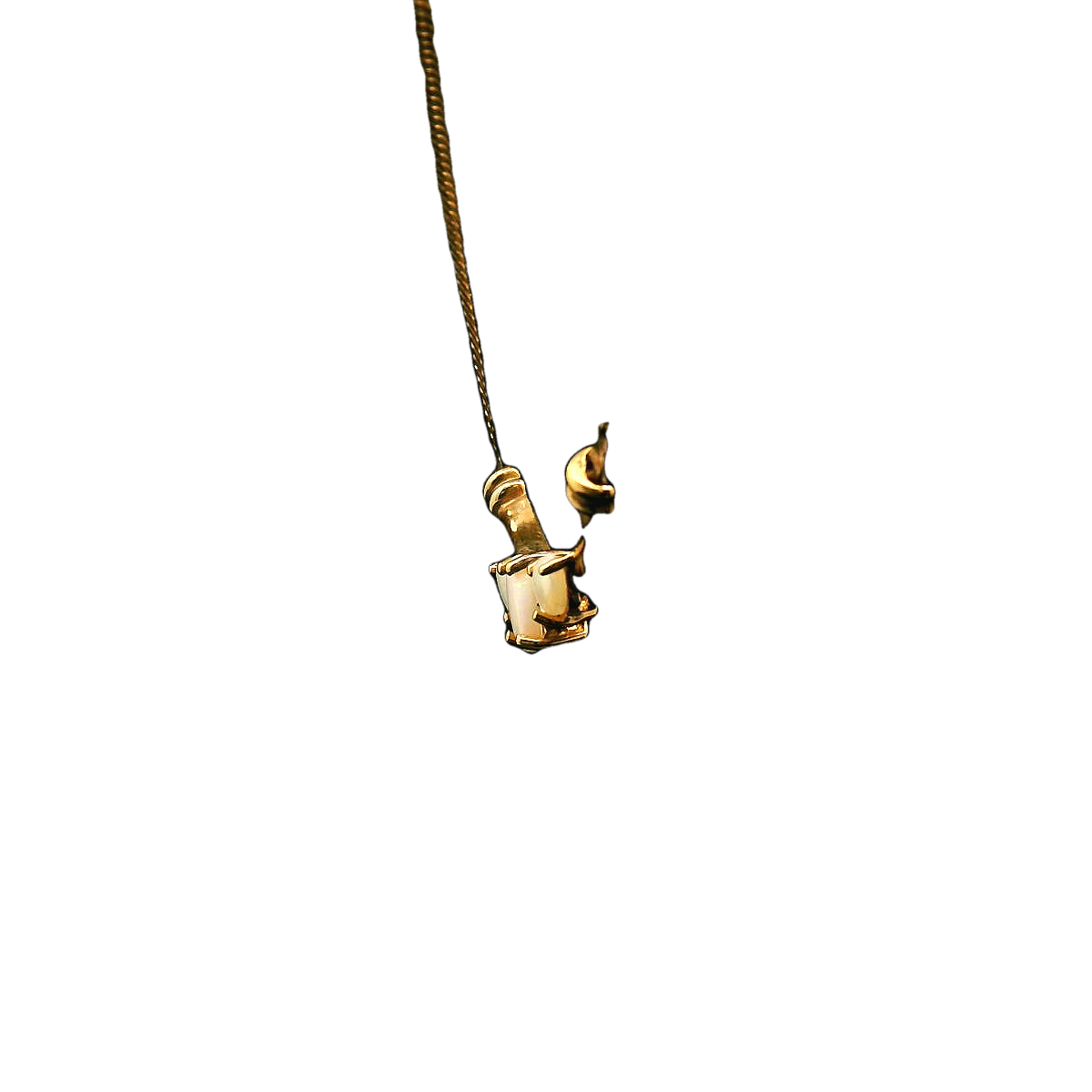 Unique Gold and Opal Necklace