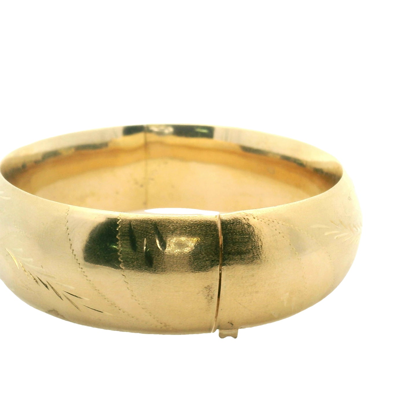 Elegant Gold Bangle Bracelet