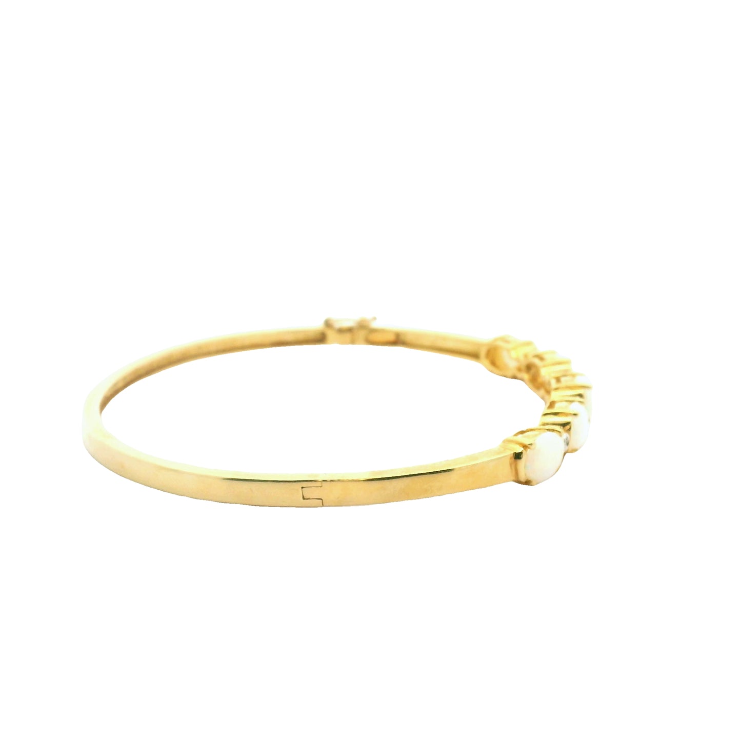 18K Gold Opal Bracelet