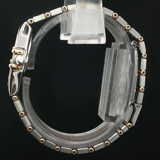 Omega Constellation Ladies 18k Yellow Gold/Steel - Factory Diamond Bezel & Dial