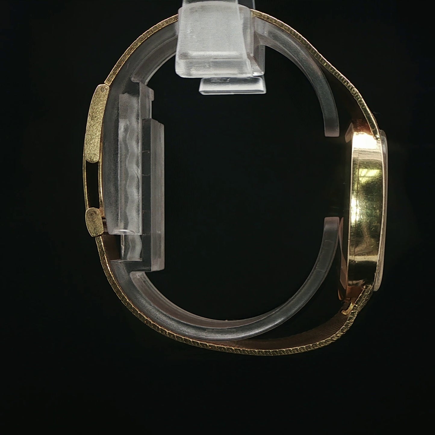 Vintage Lucien Piccard Yellow Gold Watch