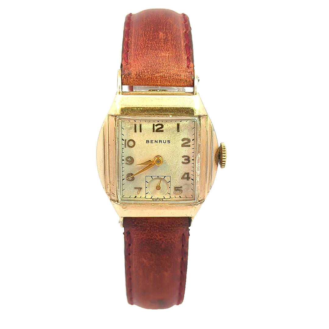 Vintage 10kt 2024 gold Benrus Watch