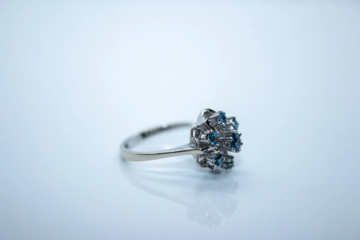 14K Yellow Gold saphire ring Ring
