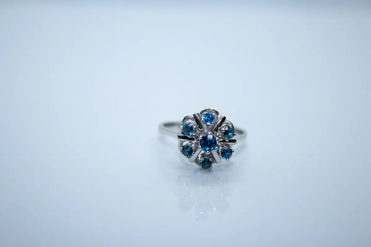 14K Yellow Gold saphire ring Ring