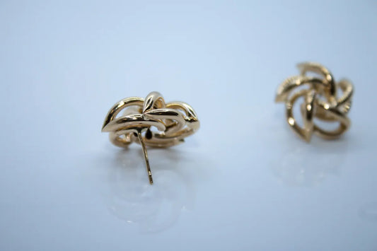 14K Yellow Gold Earrings