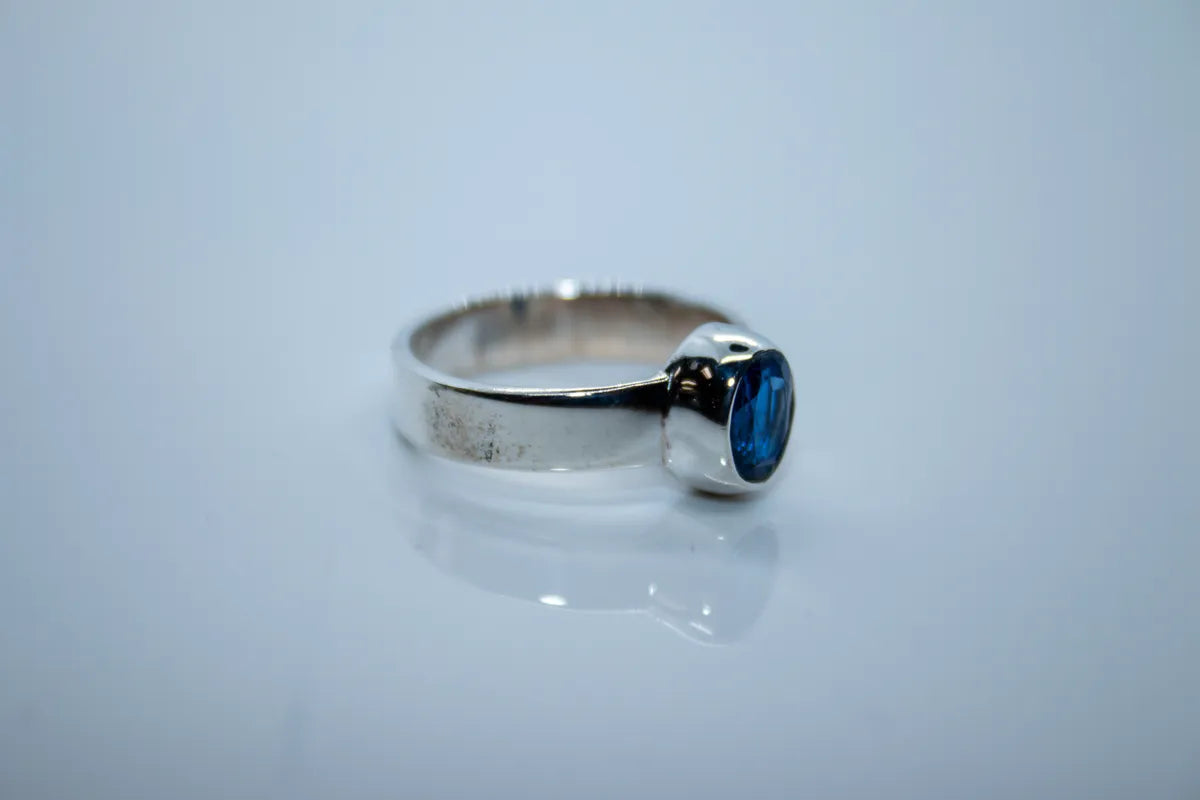 Sterling Silver Kyanite Ring