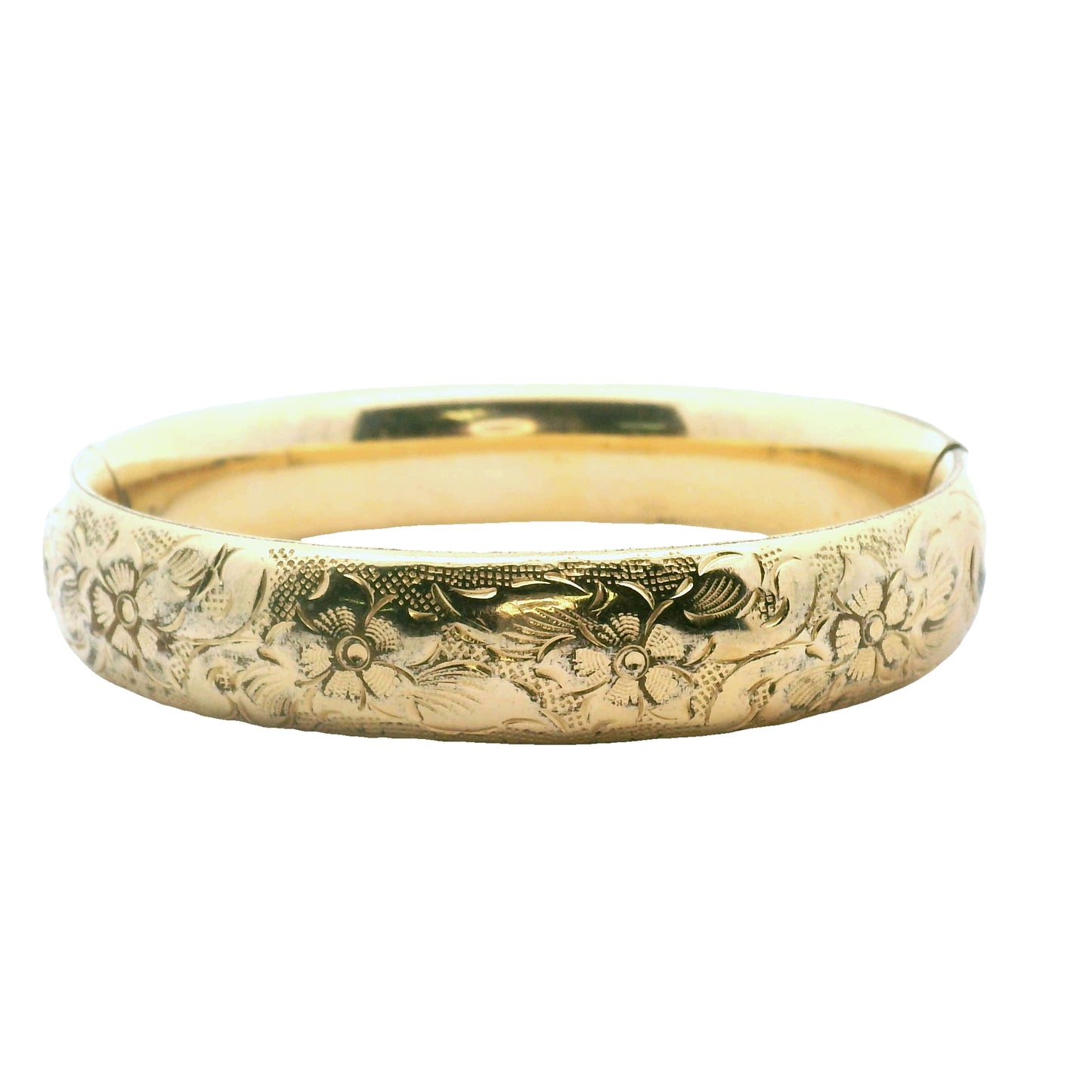 Gold Filled Floral Bracelet