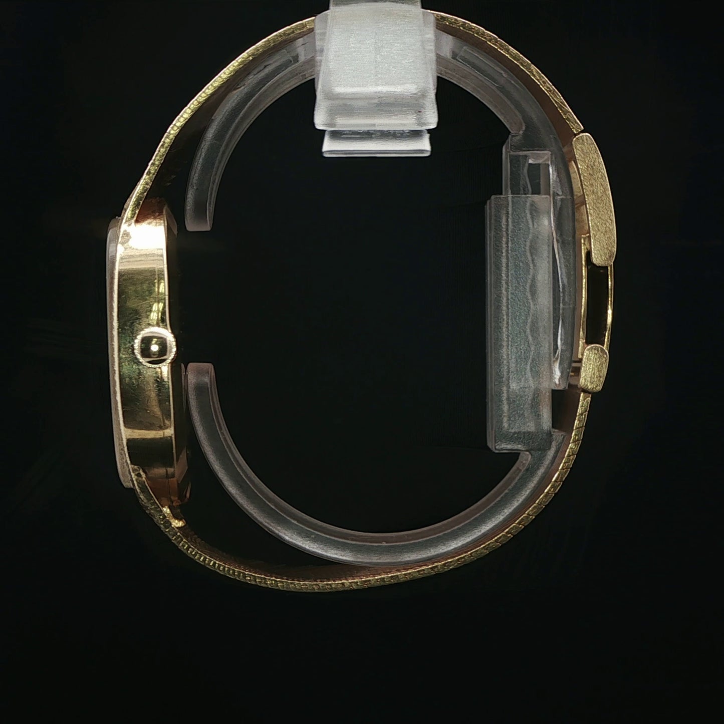 Vintage Lucien Piccard Yellow Gold Watch
