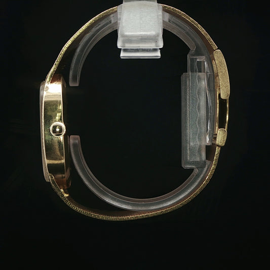Vintage Lucien Piccard Yellow Gold Watch