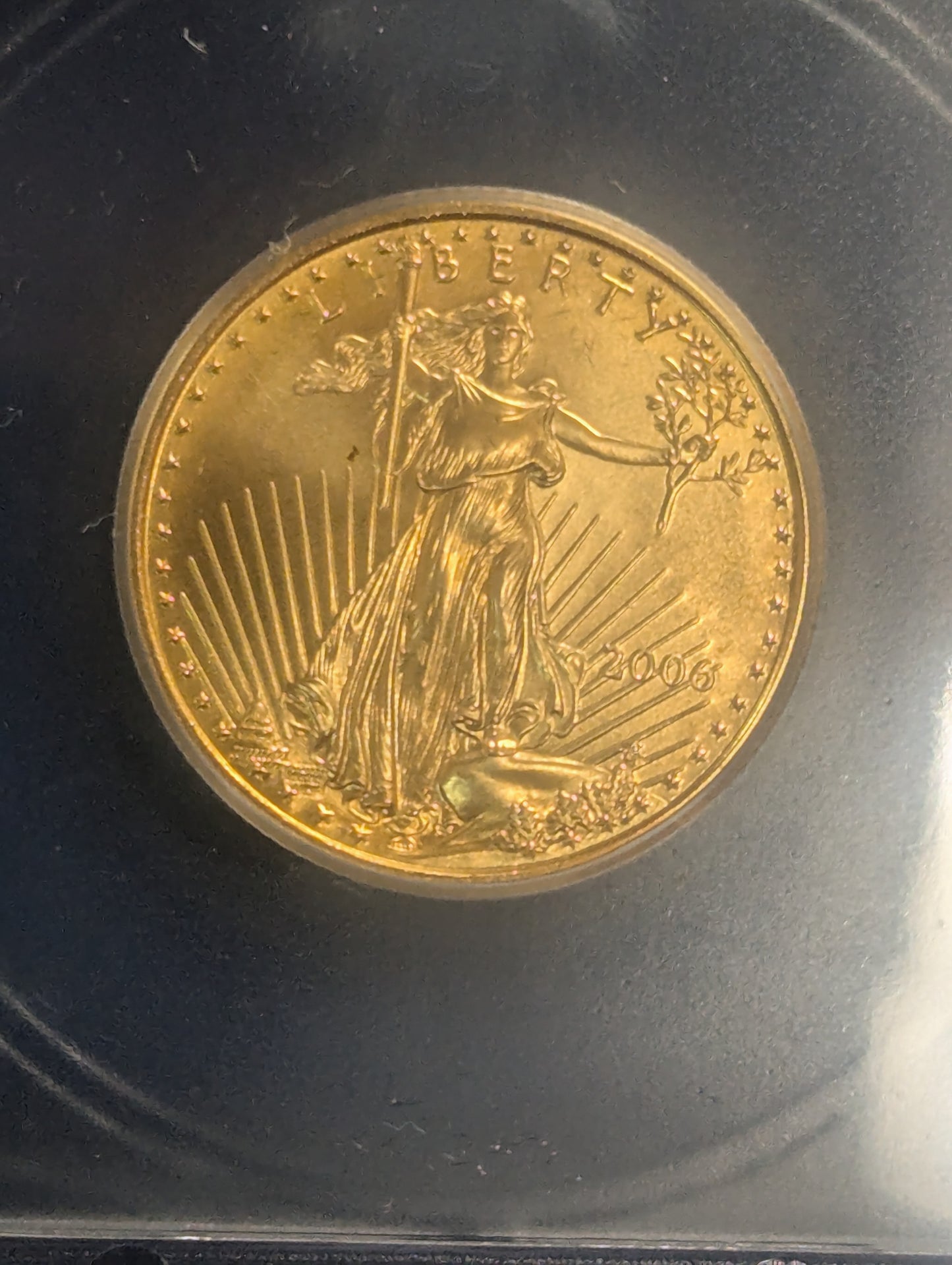 2006 Gold Eagle First Release - ICG - MS70