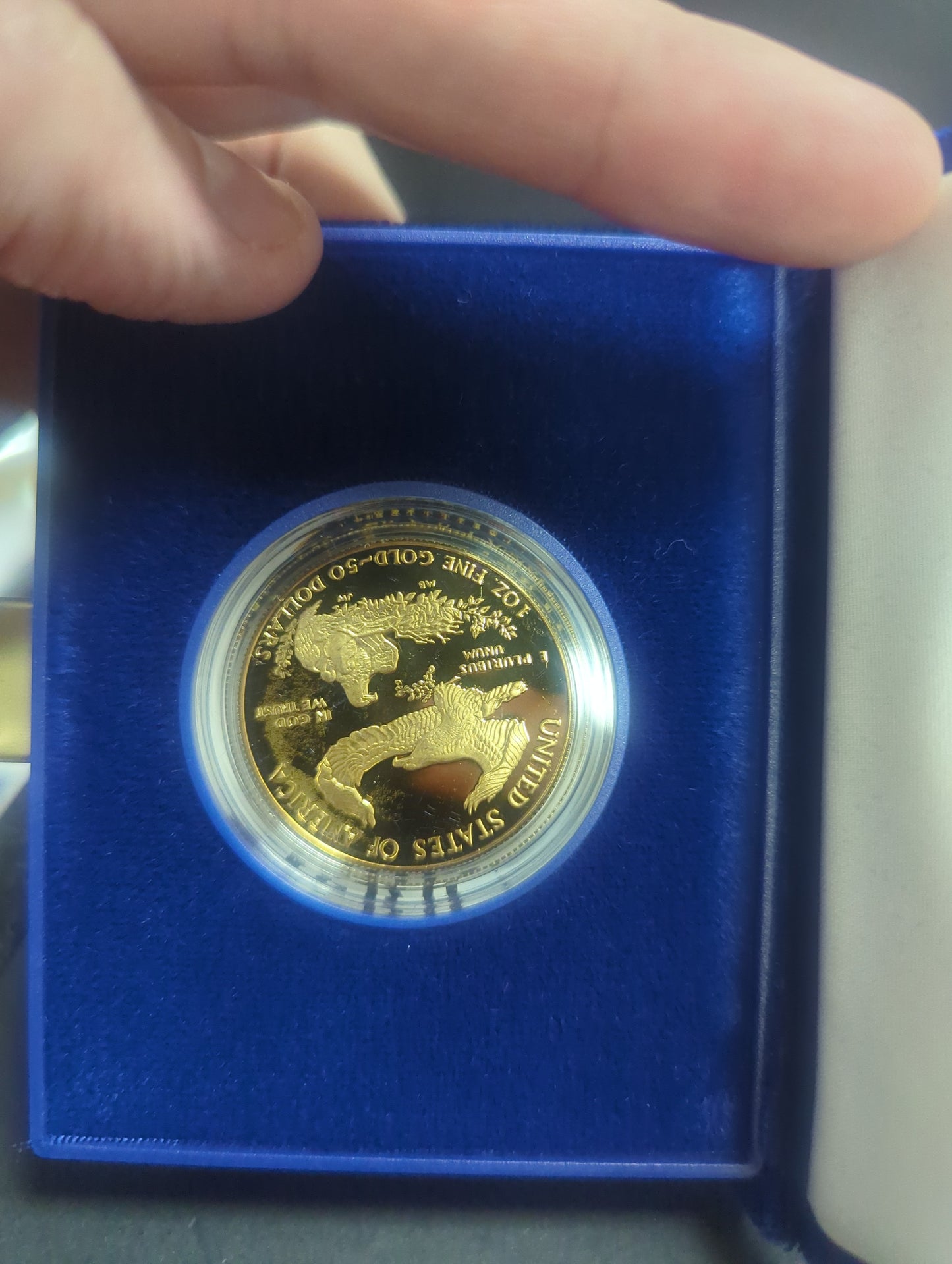 1986 One Ounce Fifty Dollar Gold Coin