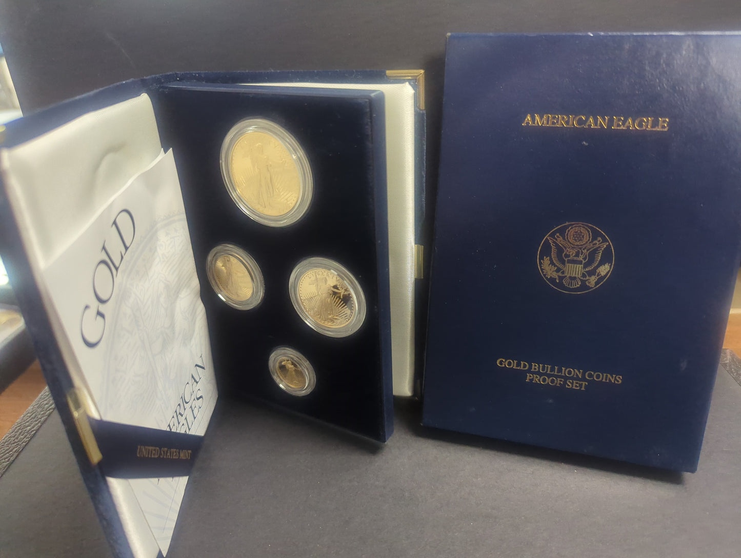 2003 Gold American Eagle Bullion Four Coins Proof Set