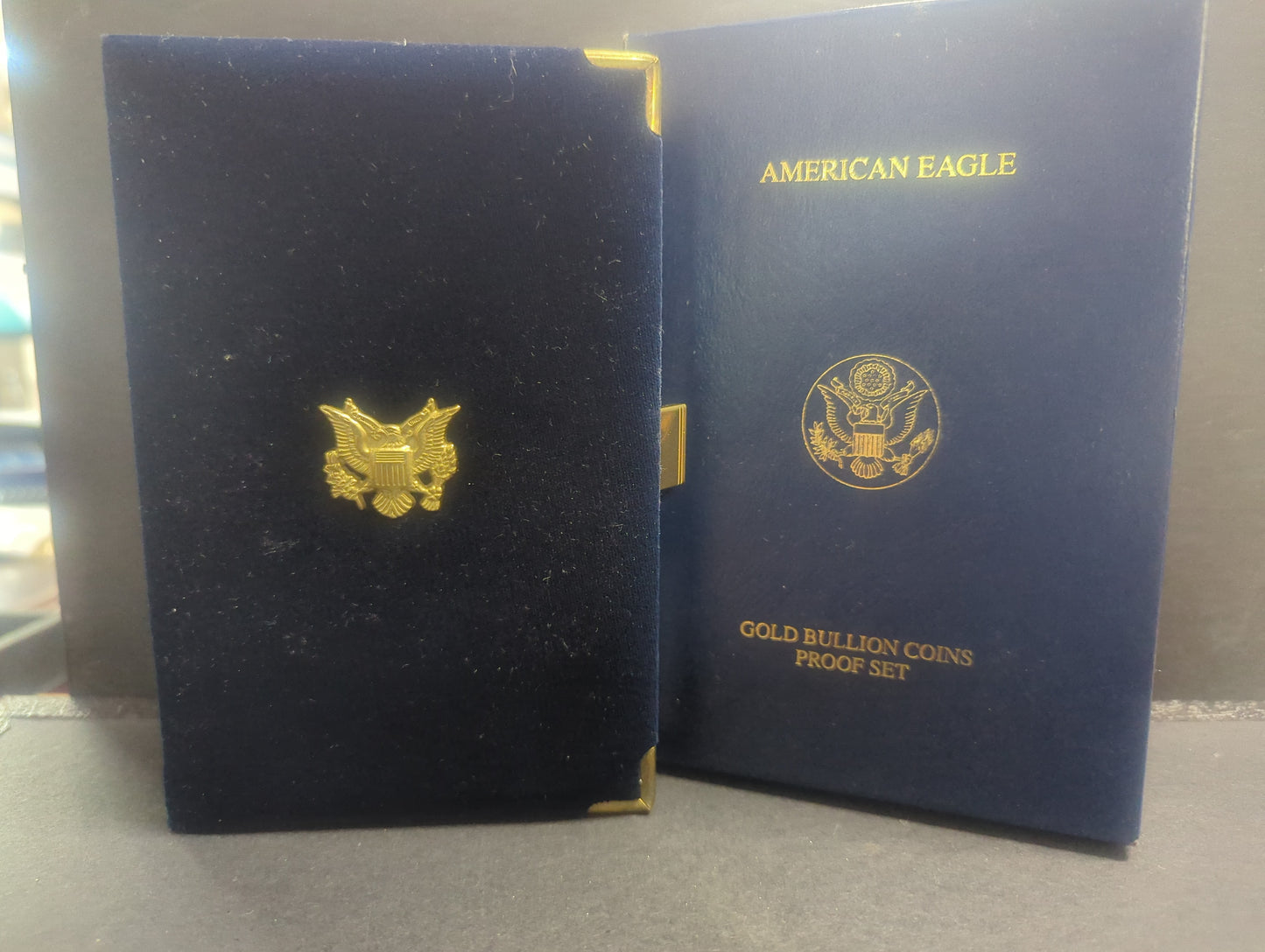 2001 Gold American Eagle Four Coin Bullion Set