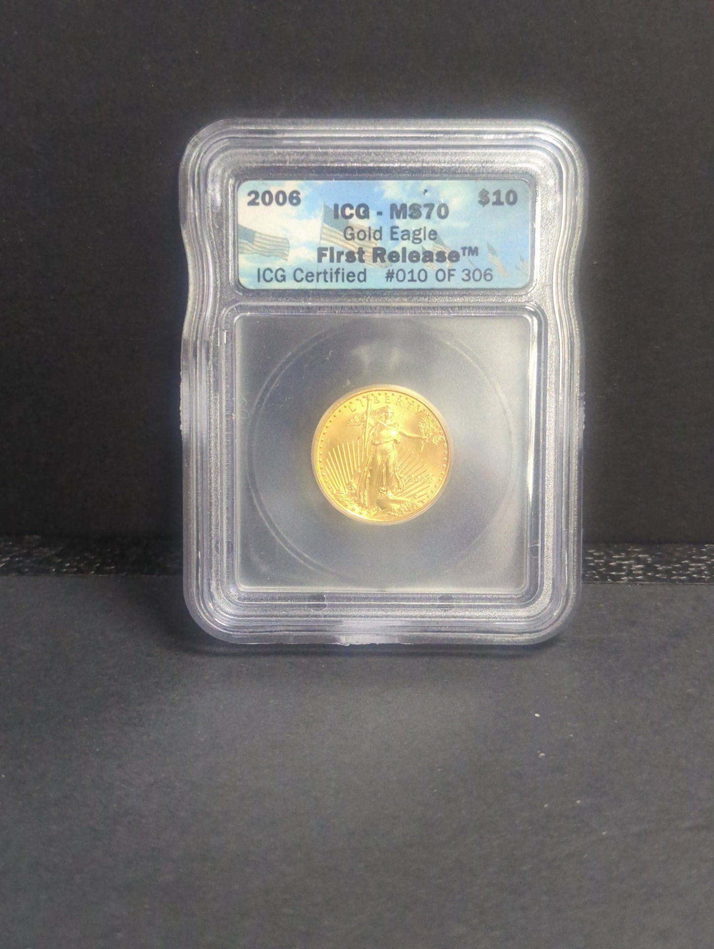 2006 Gold Eagle First Release - ICG - MS70