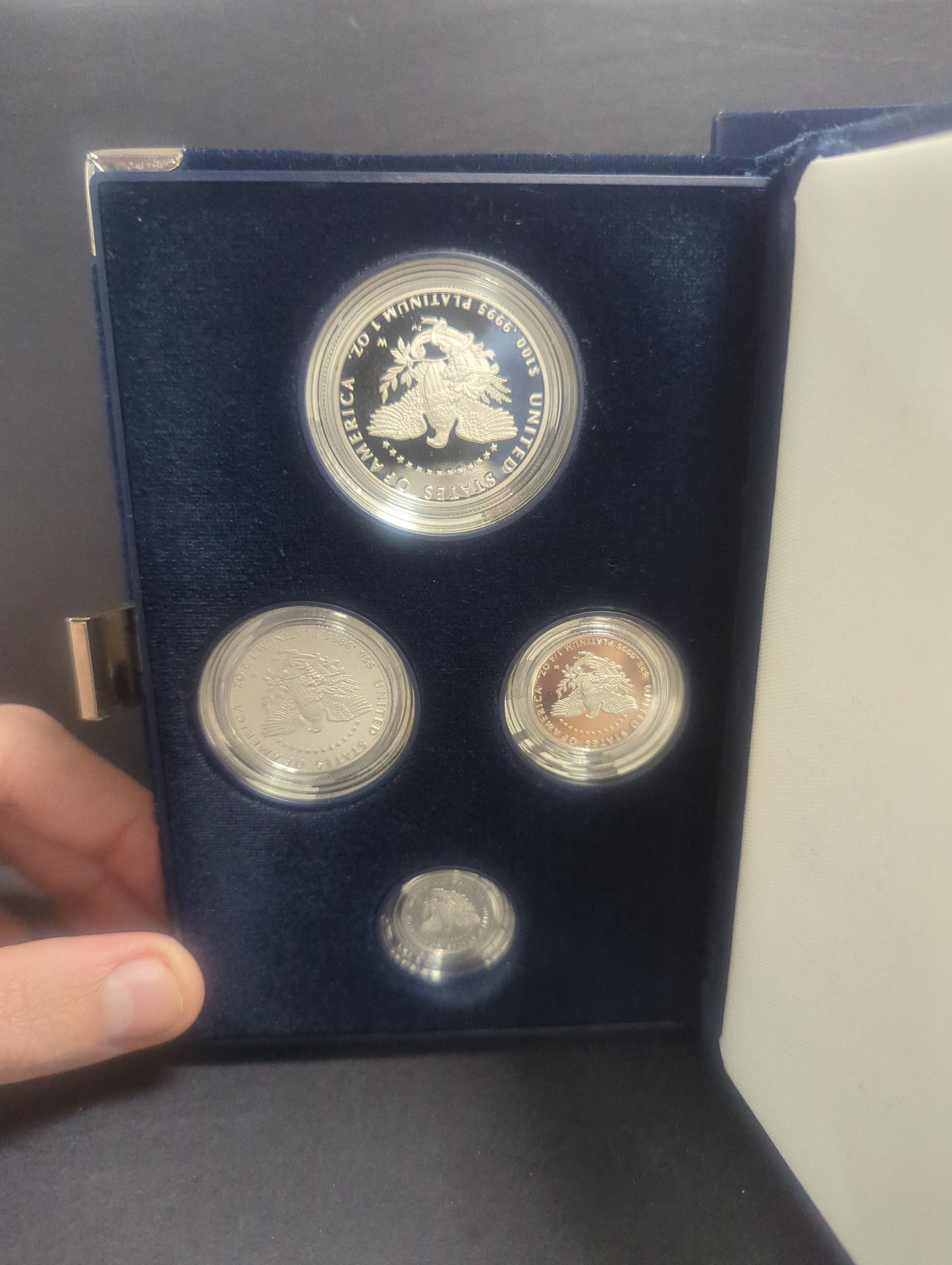 2005 American Eagle Platinum Proof Four-Coin Set