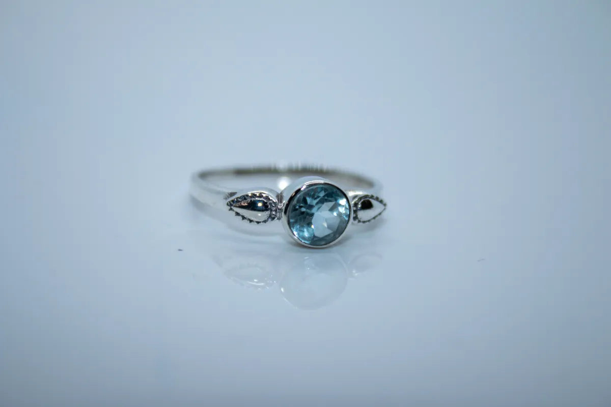 Sterling Silver Lapis Ring