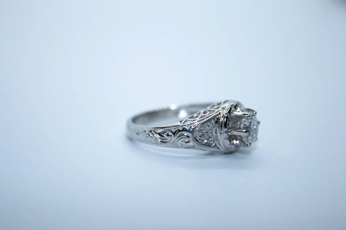 Platinum Diamond Ring