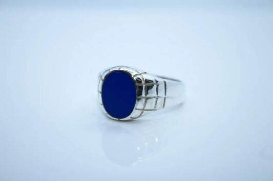 Sterling Silver Lapis Ring