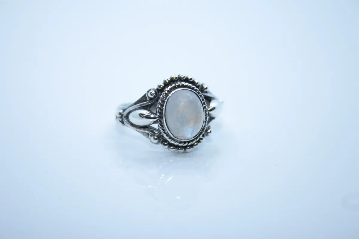 Sterling Silver Moonstone Ring