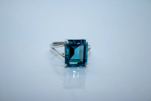 Sterling Silver London Blue Topaz Ring