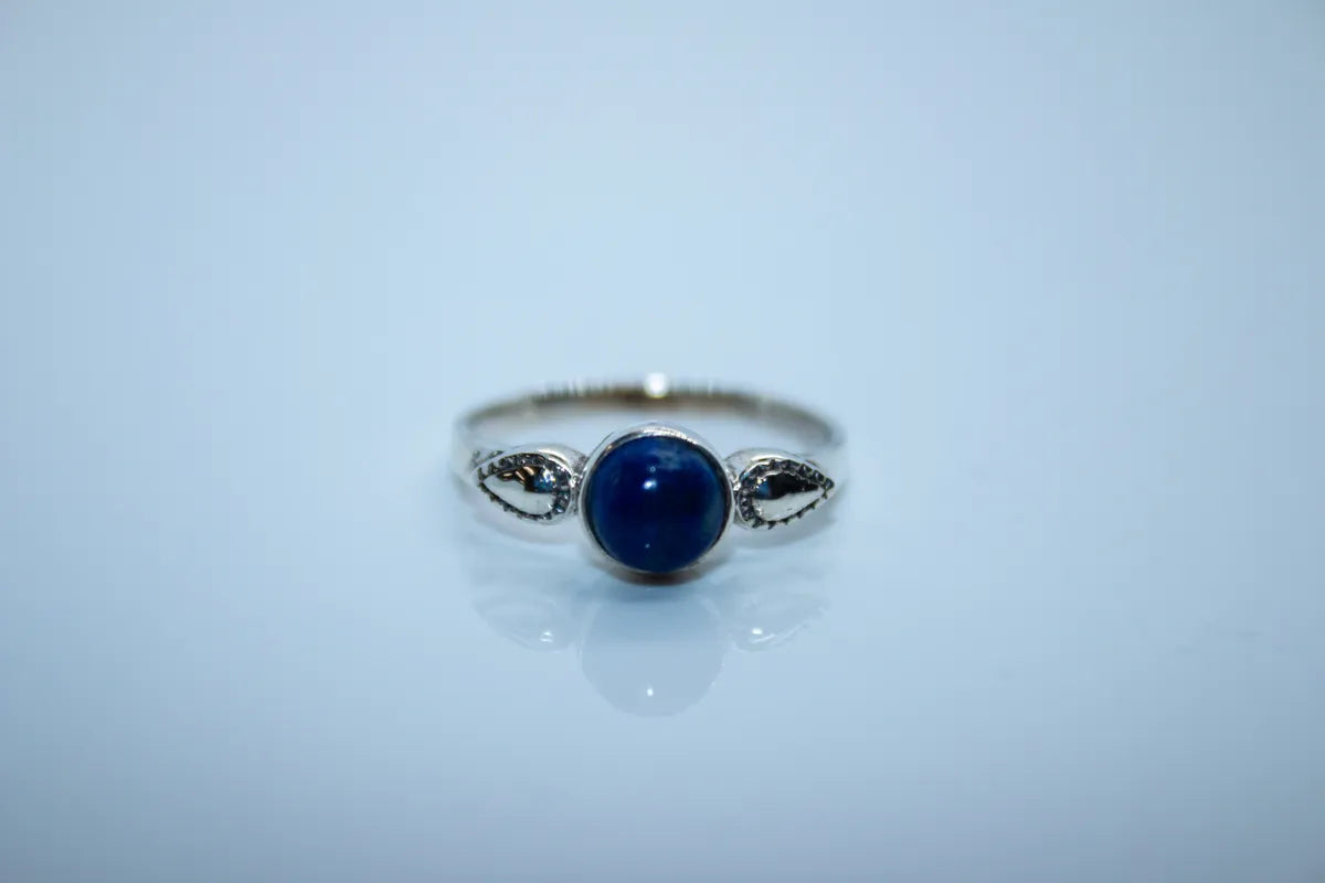 Sterling Silver Lapis Ring