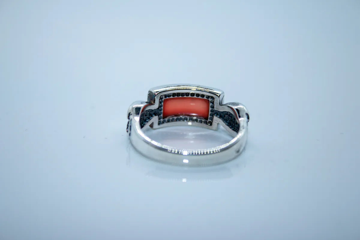 Sterling Silver Mother of Pearl Ring