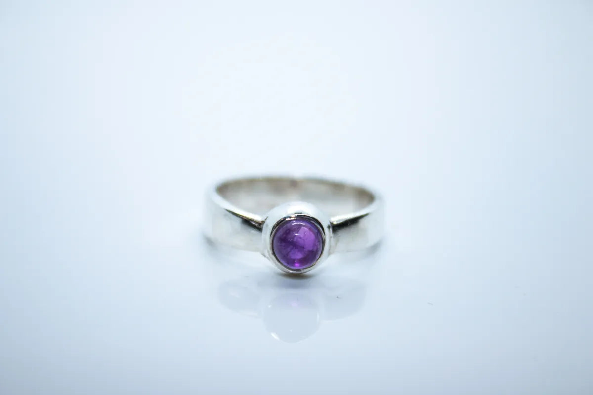 Sterling Silver Amethyst Ring