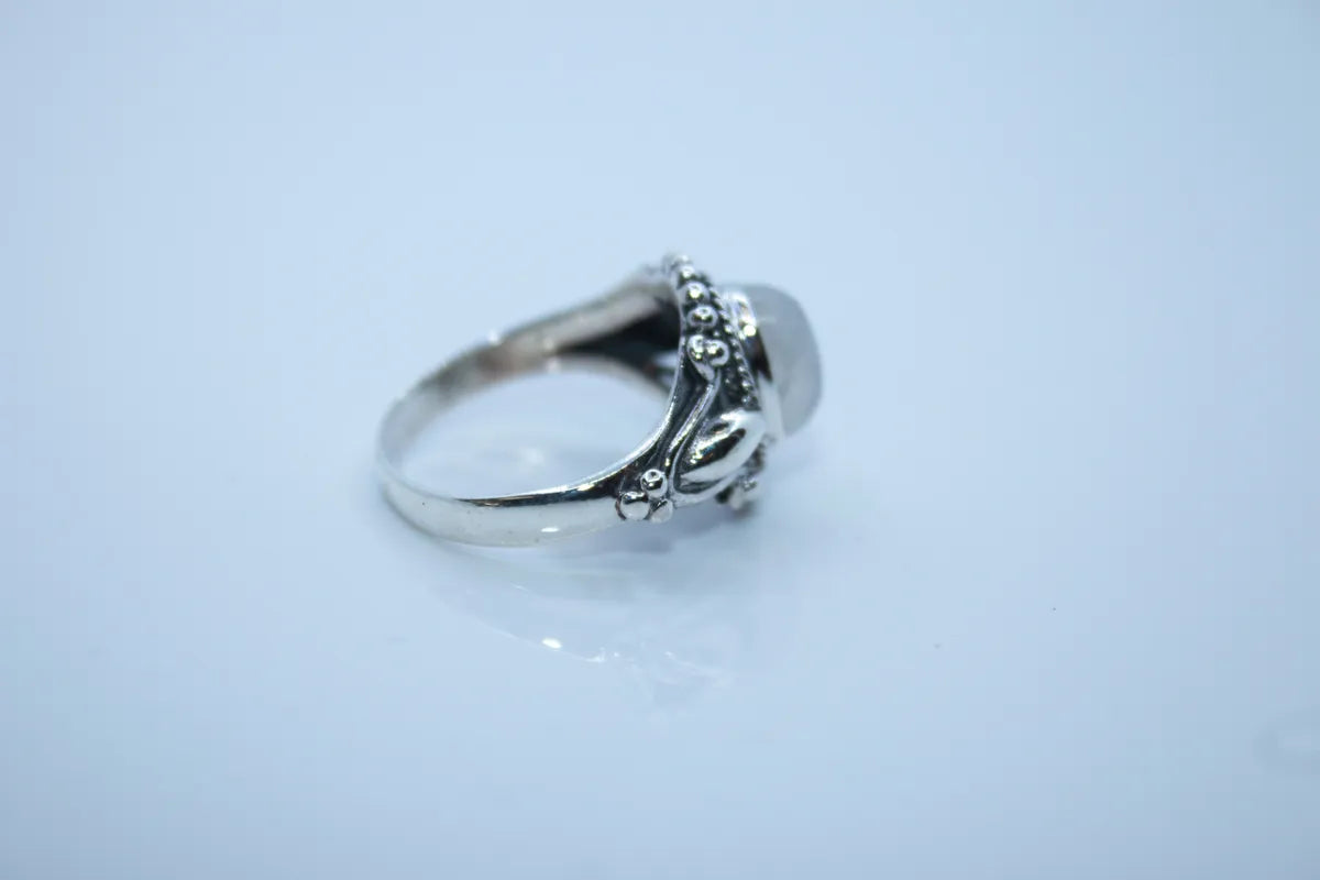 Sterling Silver Moonstone Ring